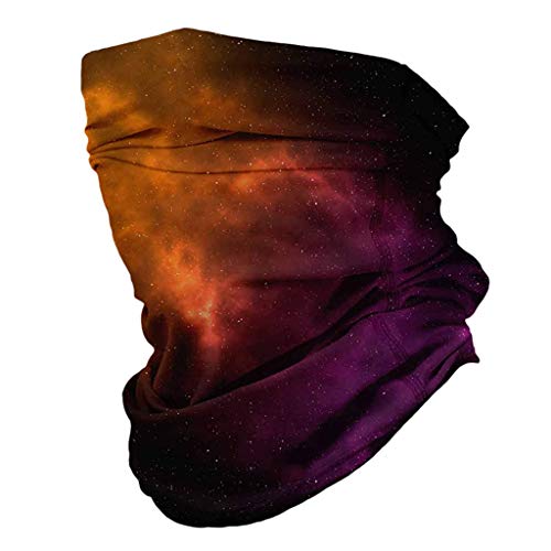 Preisvergleich Produktbild Rovinci Multifunktionstuch Gesichtsmaske Blumen Gedruckt Halstuch Motorradmaske Kopftuch Skimaske Schlauchtuch Sturmmaske Bandana Schutztuch für Motorrad Fahrrad Paintball Karneval Kostüm Face Shield