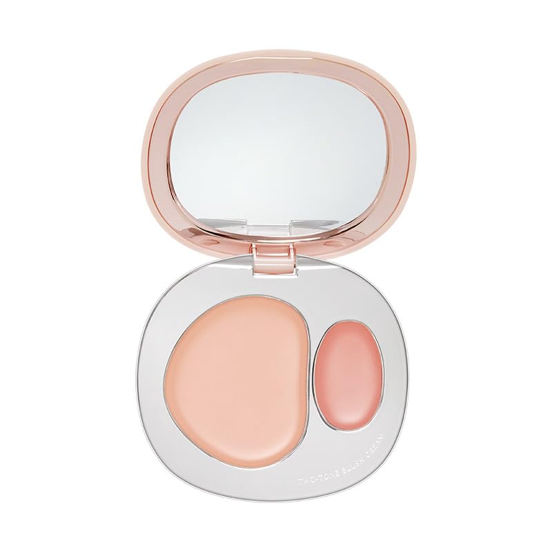 Foreverkey Dual-Color Cream Blush Highlighter Palette