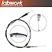 labwork Throttle Cable Line Replacement for Yamaha Bear Tracker 250 Wolverine 350 Kodiak 400 Big Bear 350 1993-2005