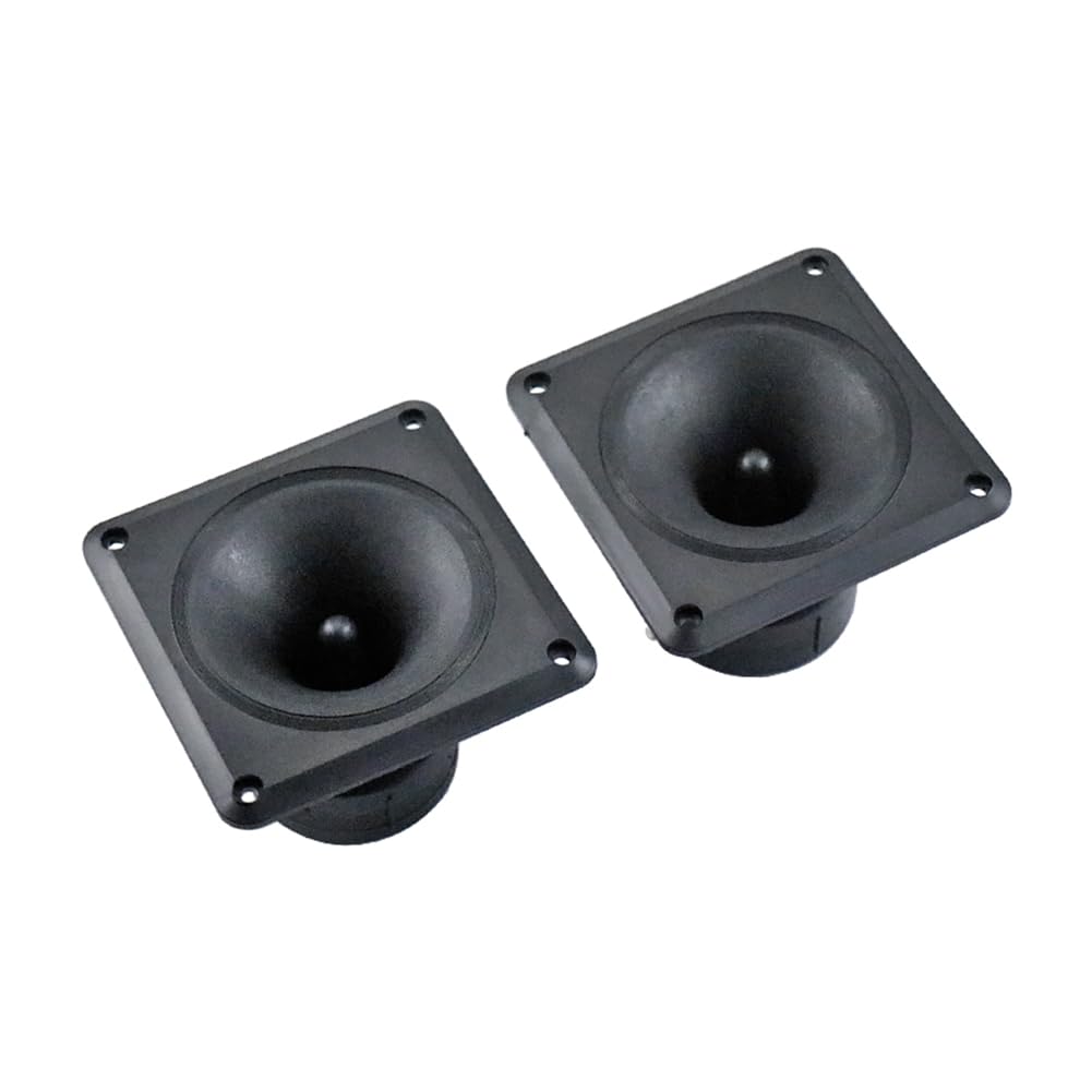 4 Altavoces de Escenario de 4 Pulgadas y 110 X 110 mm con Bocina Cuadrada, de Cerámica Piezoeléctrica, de Alta Potencia, 2,2 K-27 KHz.