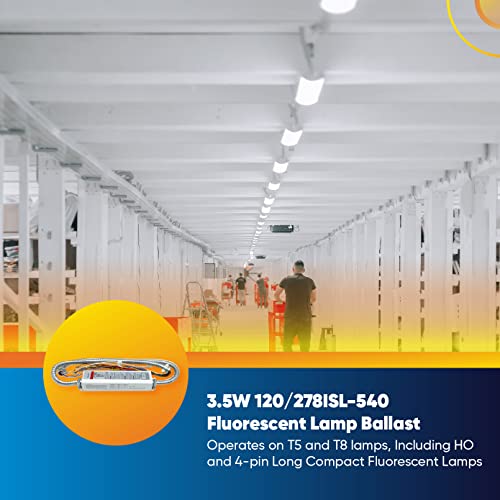 Technical Precision Replacement For Iota Isl-540 Ballast Fluorescent Lamp Ballast 120V 277V - F14T5, F21T5, F24T5, F28T5, F39T5Ho, F54T5Ho, F17T8, F25T8, F28T8, F32T8, F40T8-1 Pack #TOP3