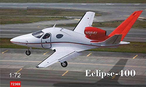Maqueta de avión Eclipse 400 para montar en casa escala 1/72 Amodel