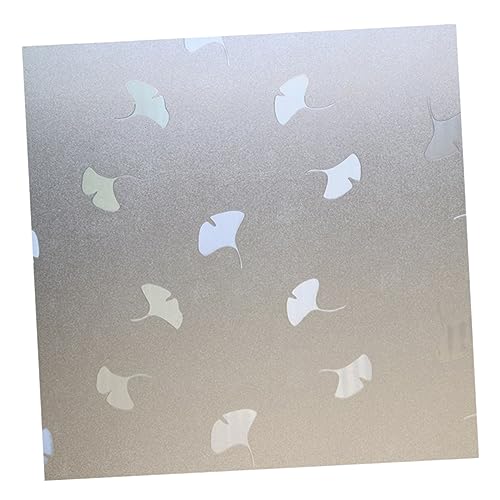 Vinilo electrostático para ventana IMIKEYA hojas de ginkgo miniatura 1