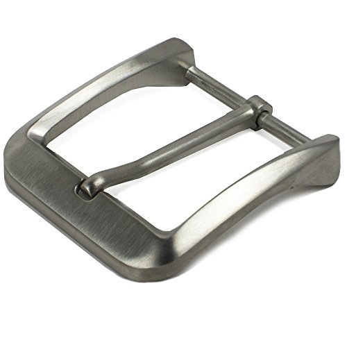 Nickel Smart Casual Titanium Belt Buckle 1½ Inch Nickel Free Belt Buckle With Brushed Satin Finish #TOP27