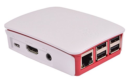 Raspberry Pi Plastic 3-Case Official Case for Raspberry Pi 3 Model B Only (Raspberry and White) - Image 3
