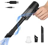 Aspirador de Mano sin Cable, Uplayteck Mini Aspirador de Coche con Iluminación LED Super Ligero 0.66lb 30min de Trabajo...