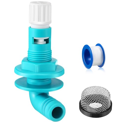 Livewell Spray Head, 3/4" Aerator Spray Head Adjustable Polypropylene Livewell,