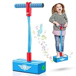 Toyzey Boys Girls Toys Age 3 4 5 6 7 8 9 10 11 12, Pogo Stick for Kids Toys for 3-12 Year Old Boys Girls Gifts Age 3-12 Birthday Space Hopper Light Blue