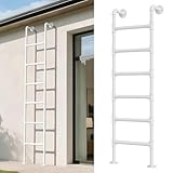 Design salvaspazio: questa scala da parete a pavimento per soffitta presenta un design aerodinamico che riduce al minimo lo spazio occupato dalle scale tradizionali, massimizzando l'utilizzo della parete. Ideale per spazi ristretti come cantine, soffitte e magazzini, fornisce un facile accesso migliorando la funzionalità della tua casa senza compromettere lo stile.