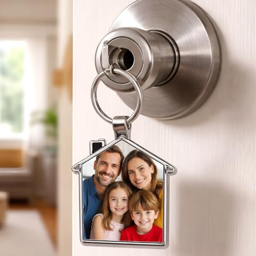 Image of magical gifts Customized Keychains, Unique Personalized Key RIngs and Charms with Your Photos /Name /Design for Bags /Bikes /Car and Gifting Purposes