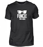  Lustiges Bester Onkel, Fun + Uncle Ist Funcle - Neffe Nichte Sonnenbrille Design - Herren Shirt