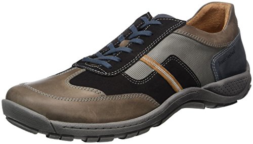 Josef Seibel Nolan 28, Low Top. Uomo, Grigio