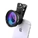 VICTONY Professional 2 in 1 Phone Lens Kit with 0.45X Super Wide Angle Lens + 12.5X Macro Lens Special 52mm Diameter Thread Lens Clip-On Cell Phone Lens