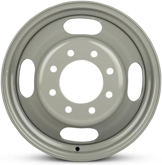 New 16x6.5 inch OEM Direct Replacement Steel Wheel for 2003-2023 Chevrolet Express 3500 8-165.1mm Gray 16 in Rim 22820201