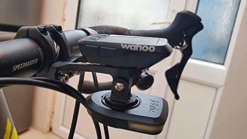Dymoece Out Front Combo Extended Mount For Wahoo Elemnt，Bicycle Mount For Wahoo Elemnt Bolt,Elemnt Mini,Sports Action Camera And Bike Lights #TOP5