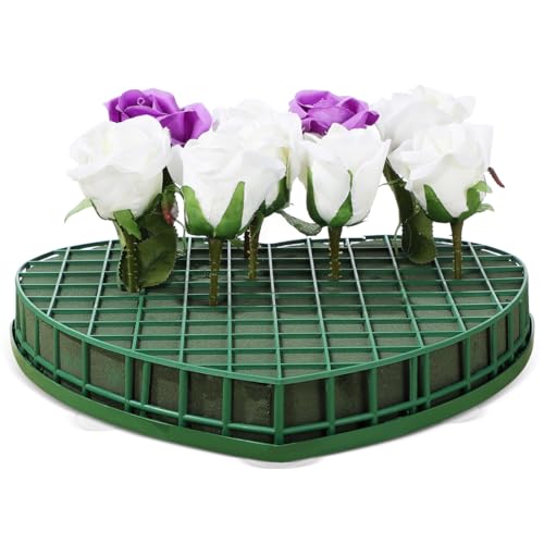 ibasenice Support Floral à Ventouse, Mousse Fleur pour Voiture Mariage