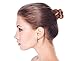 Two Tone Spiritual Guardian Angel Wing Feather Cubic Zirconia Black White CZ Lever back Earrings For Women Silver Plated