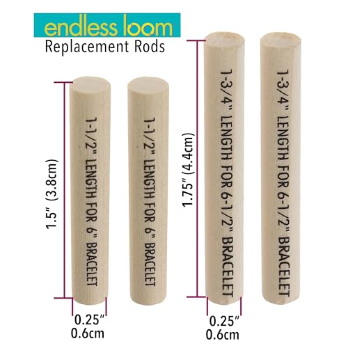 Endless Loom Beadsmith fabrication de bracelets de perles accessoires 15,2 cm - 5
