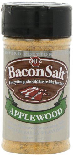 J&D's Bacon Salt, Applewood, 2.5 Ounce (Pack of 3)