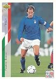 1994 Upper Deck World Cup Contenders English/Spanish #149 Franco Baresi Italy Soccer Card in Raw (NM or Better) Condition