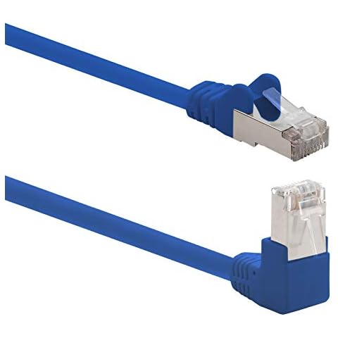 1aTTack.de 366155 Cat.6 Netzwerkkabel Winkel 90 Grad 1m Cover