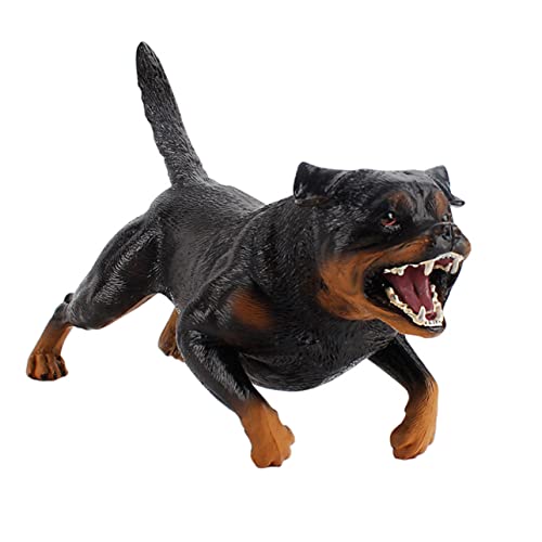 Jouet chien chiot réaliste en plastique comme cadeau pour fille et garçon
