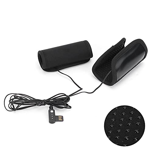Calentador de manillar para moto y bicicleta que elimina las manos frías mediante USB 5V 4