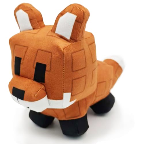 Kouipoie Grow A Garden - Peluche douce - Pour enfants et adultes - Peluche Cuddly Critters - Pour jouer et collectionner, décoration, Noël, Halloween et anniversaires - Renard rouge B