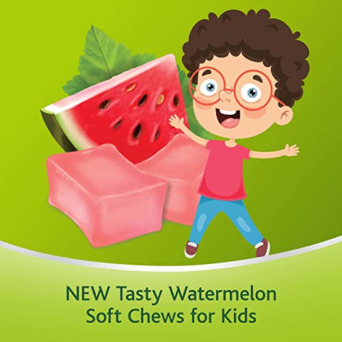 Dulcolax Kids Soft Chews Saline Laxative Watermelon Gentle Constipation