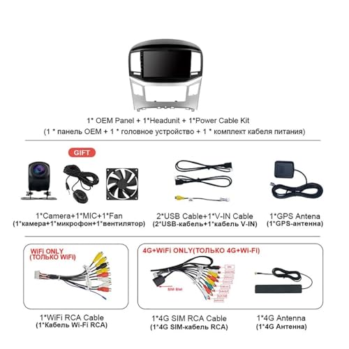 Estéreo Android 15 para Hyundai Grand Starex I800 para viajar conectado 4