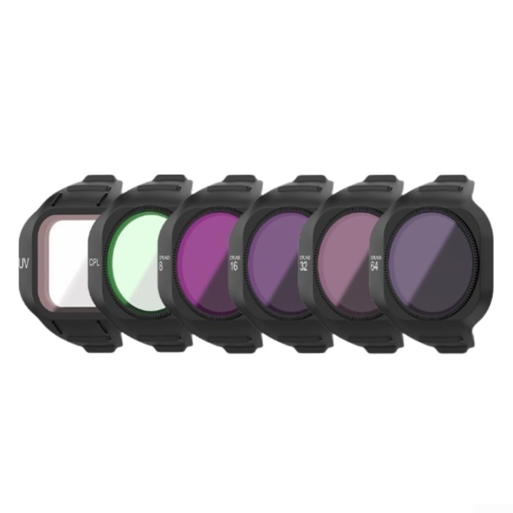 Zestaw filtrów ND CPL i UV do DJI dla MINI 5 Pro, aby zmniejszyć ekspozycję na światło i poprawić obraz w fotografii