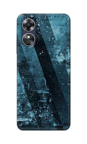 Image of Printed Hard Back Cover for Oppo A17K Back Cover (Rugged Background -J1) -190724(EA)