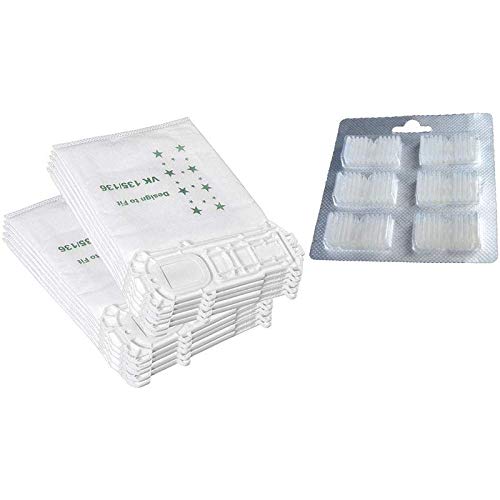 Accessoires de nettoyage pour aspirateur VK135 filtration haute performance