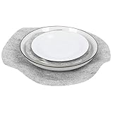 Protection stable sans frottement : les coussins en feutre fabriqués à partir de matériaux spéciaux assurent une protection parfaite sans frottement lors du déplacement de la vaisselle,Protecteurs De Stockage De Vaisselle, empêchant efficacement les rayures et les fissures causées par le frottement mutuel des assiettes, de la porcelaine, etc. et protégeant votre vaisselle intacte