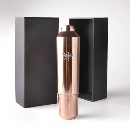 Miniatura 2 de DGT Blade Cartucho Rotary Tattoo Machine Pen con motor japonés sin escobillas y cable RCA (dorado)