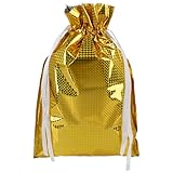 Geschenktüte Mehrweg Golden Look 29 cm x 42 Geschenkbeutel (One Size - gold)