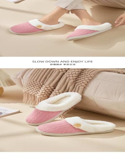 Image of DRUNKEN Slippers For Women Winter Sandals Casual Flats Home Footwear Man Girls Sliders Flip Flops Chappals Ladies Clogs Sleeper Slides Stylish Ortho Soft