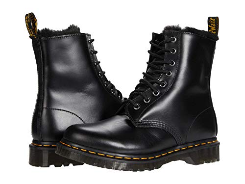 Image of Dr. Martens Women's 1460 Serena Fashion Boot, Dark Grey Atlas, 11