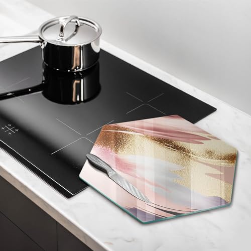 Planche induction Wallfluent évite rayures sur plaque de cuisson forme hexagone - 3