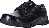 Florsheim Kids Boy's Getaway Plain Ox Jr. II Oxford, Black, 1 Medium Little Kid