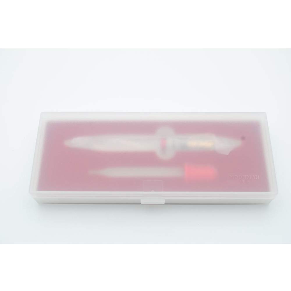 VIDOO Fontana Penna Occhio Dropper Grande capacità Inchiostro Contagocce Riempimento Penne Penna con Scatola Regalo per Gli Amici degli Studenti Famiglia - EF 0.38Mm