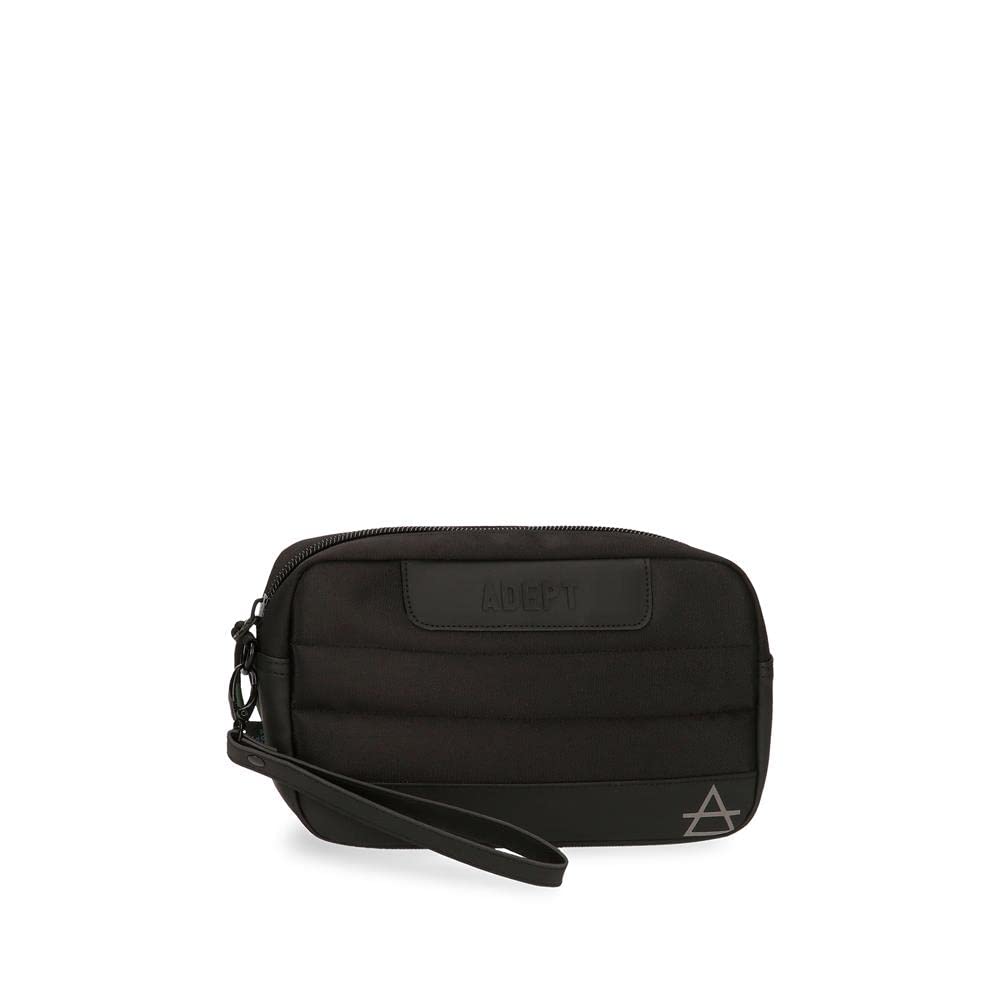 ADEPT Enso Dmas Shoulder Backpack Double Shoulder Strap Polyester Adjustable Shoulder Strap for Comfort, black, Handbag