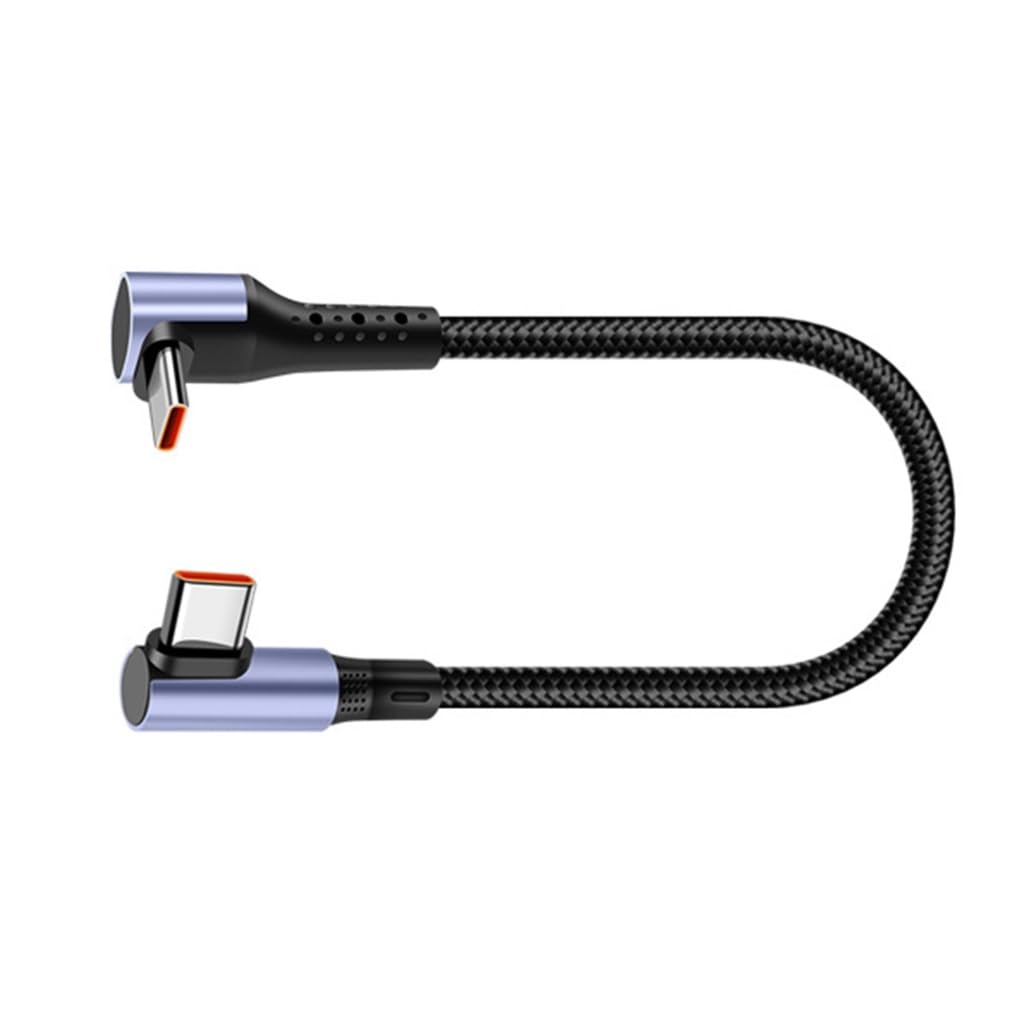 Krótki kabel USB C typu C szybkie ładowanie typ C do typu C transfer danych