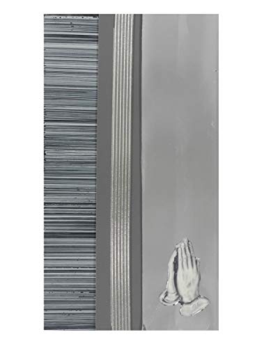 Pracht Creatives Hobby 7073-20465 Wachsplatten Mix grau/silber, 3...