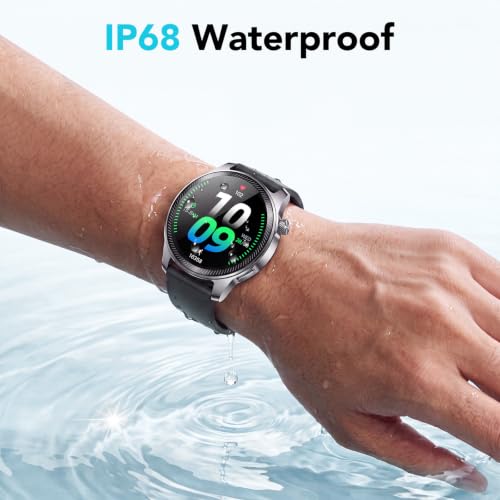 Smart Watch for Men, Make/Receive Calls, 1.53" AMOLED Ultra-Clear Screen | Bluetooth Call, Always-On Display, DaGPT Built-in,120+ Sport Modes,24/7 Heart Rate Sleep Monitor, IP68, for iPhone/Android - image 8