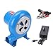 SinoArts Ventilateur de Barbecue électrique Portable, souffleur de Barbecue électrique 12V, Maison avec Batterie du gouverneur, pour cheminée, Grill Barbecue, Camping extérieur,60W