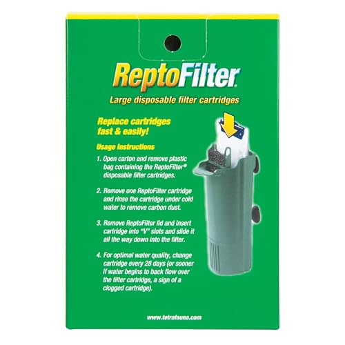 Image of Tetra Large ReptoFilter Filter Cartridges (3 Count, Pack of 48)