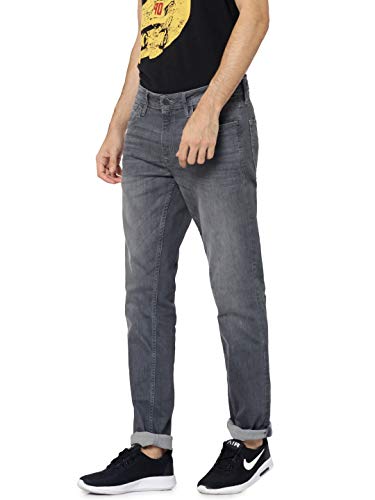 Image of JACK & JONES Men's Regular Fit Jeans | Mid Rise | Jeans for Men