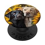 Photo Gallery cani labrador retriever floreali con girasoli regalo popsockets popgrip intercambiabile Photo Gallery cani labrador retriever floreali con girasoli regalo popsockets popgrip intercambiabile