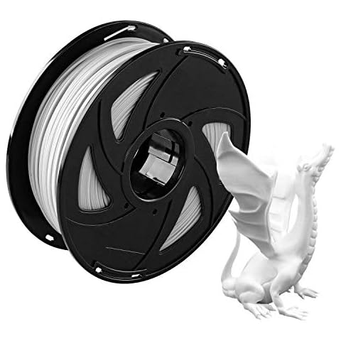 3D Filament White PETG 1.75mm 3D Printer Filament 1kg 3D Printing Filament Consumables Accuracy +/- 0.05 mm XVICO Cover